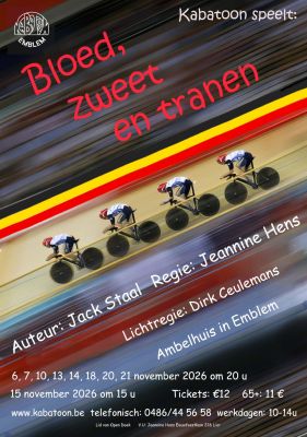 affiche bloed zweet en tranen 2026