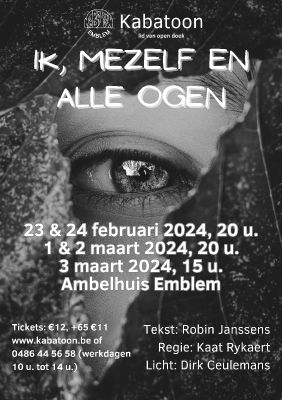 affiche ik mezelf en alle ogen 20251004 1713492011